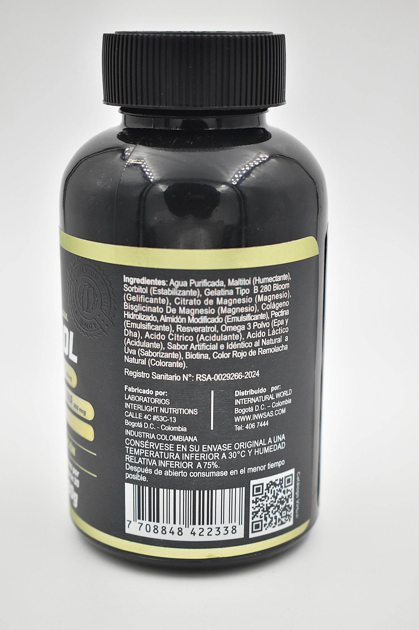 Gomitas de resveratrol - Antioxidante funcional