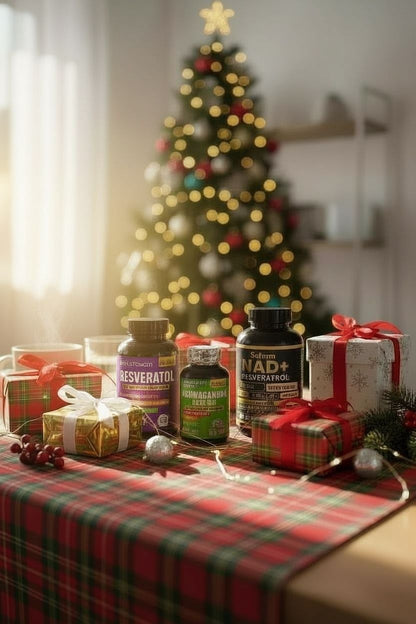 Combo Vitalidad Total / Nad + Ashwagandha + Resveratrol